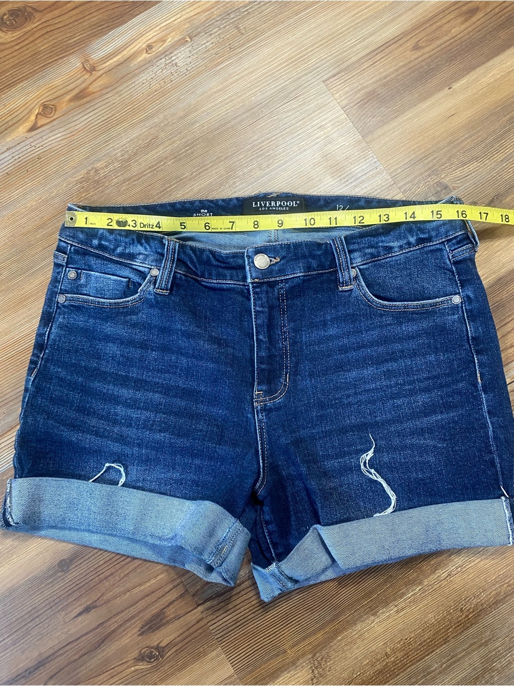 4/$16 Liverpool Jean Shorts - Picture 10 of 10